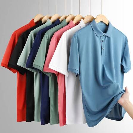 Elegant Cotton Polo T-Shirts Combo (Pack of 5)
