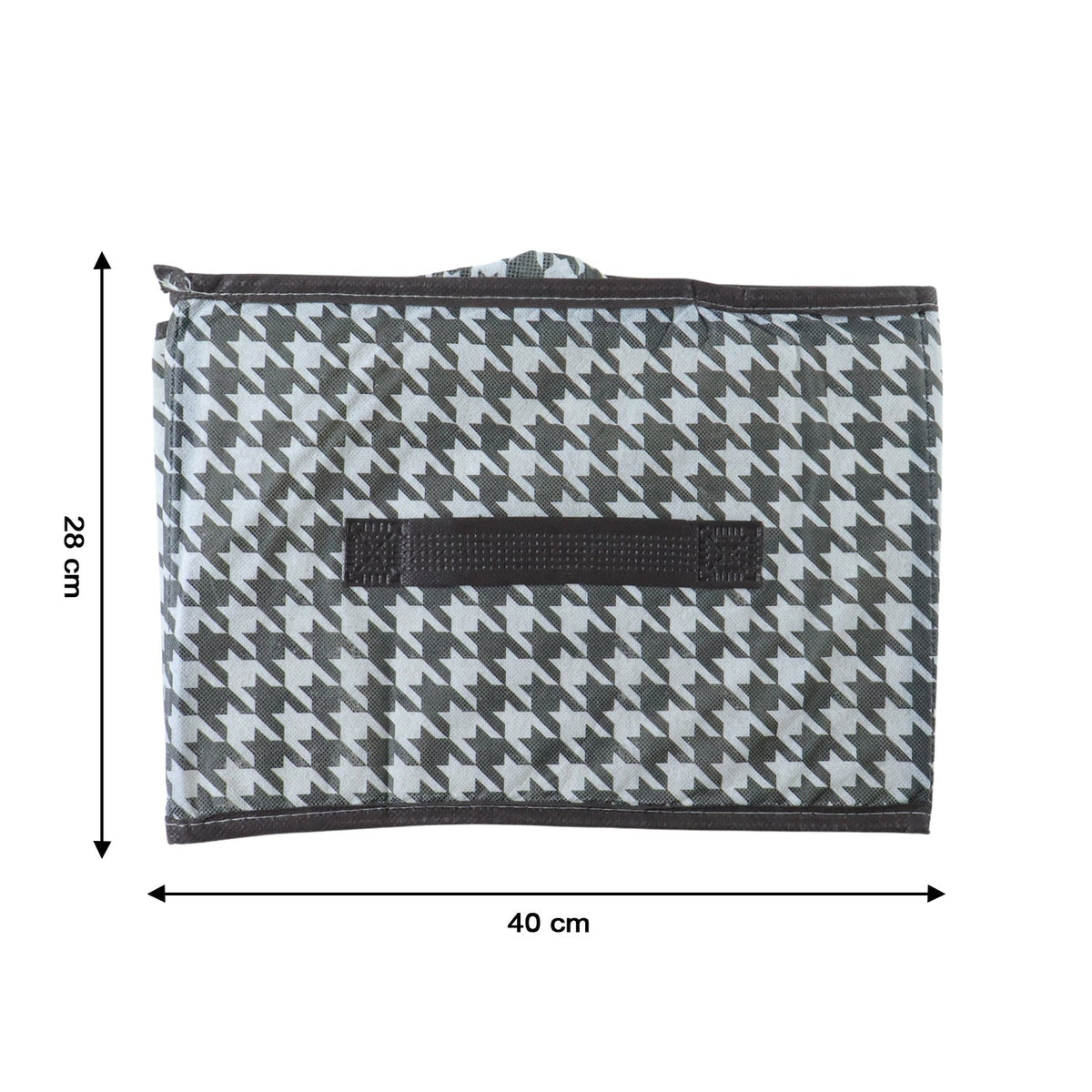 Home organization foldable fabric storage basket