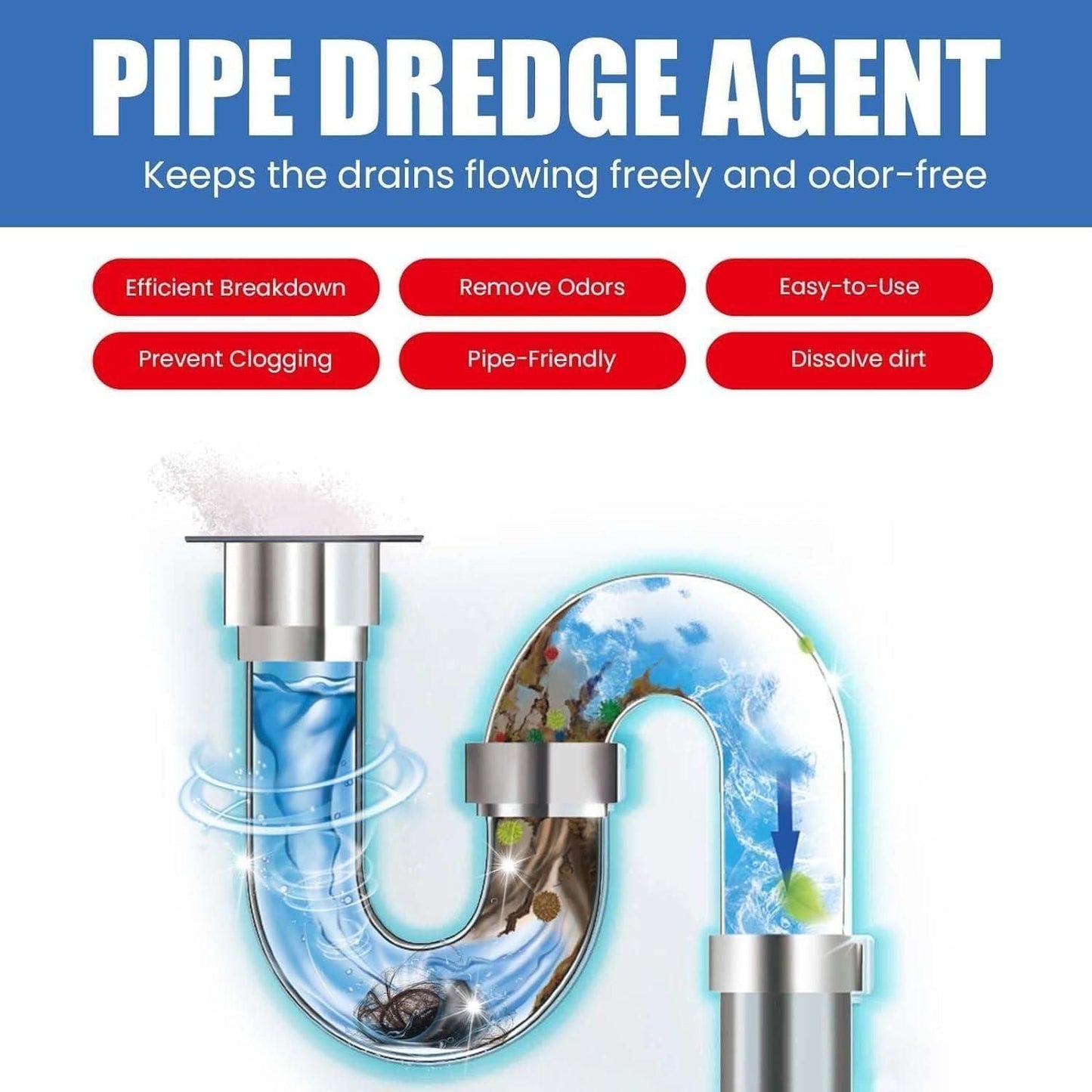 Pipe Dredge Agent 260 gm each Pack of 2