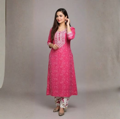 Women trending kurti set and best quality