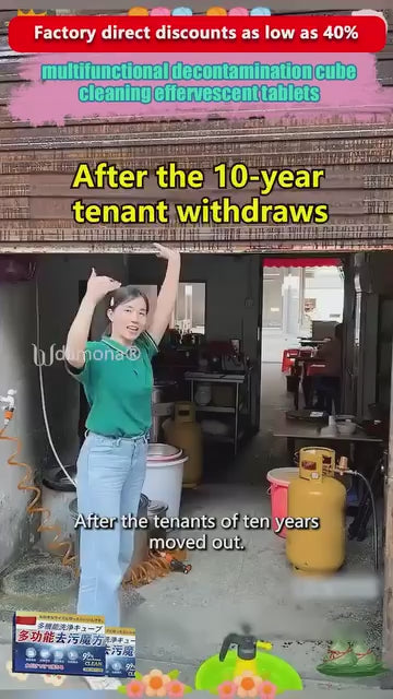 10Pcs/Box All Purpose Stain Remover Cleaning Tablet