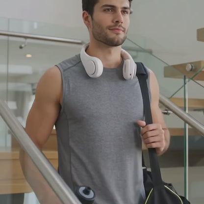 Portable Neck Fan, Hands Free Bladeless Fan