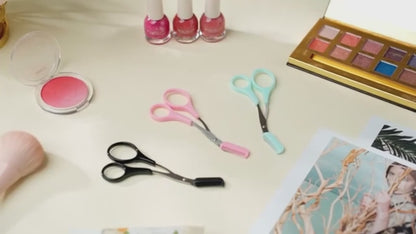 Eyebrow Trimmer with Comb Set